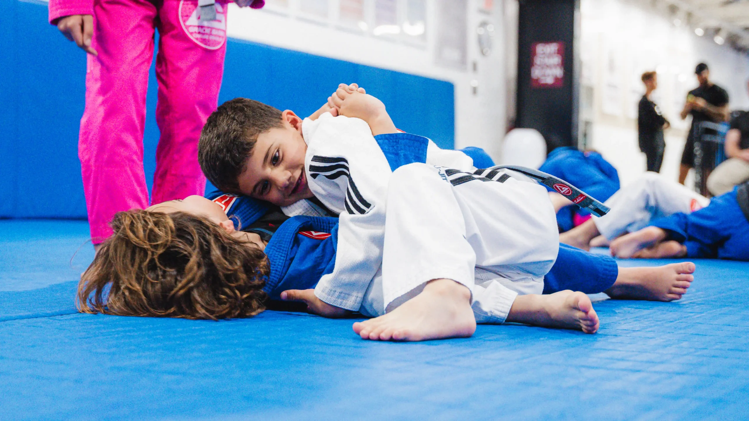 Kids and teens BJJ at GB Newton